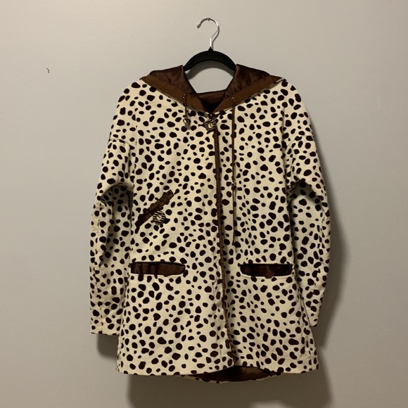 Cheetah print coat - Picture 2 of 5
